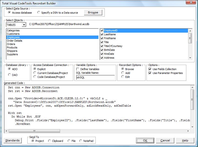 Sql Update Query In Vb6 Instrument