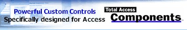 Dazzling ActiveX custom controls designed for Microsoft Access