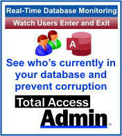 Monitor a Microsoft Access adatbázisok valós időben