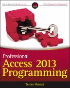 Professional Access 2013 Programming Book