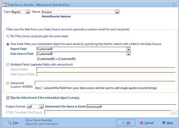Microsoft Access Email Single Recording Of How I Stop