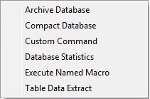 Actions to Perform on Microsoft Access Databases