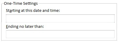 Daily Schedules