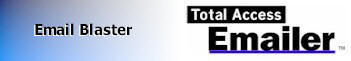 Microsoft Access Email Blaster sends personalized emails: Total Access Emailer