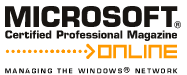 Microsoft Certified Professional Magazine Online