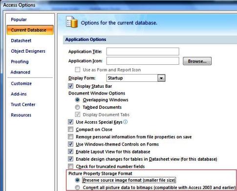 microsoft access database sample filetypeaccdb