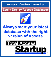 Microsoft Access version launcher guarantees your users always run the latest version of your database and Access