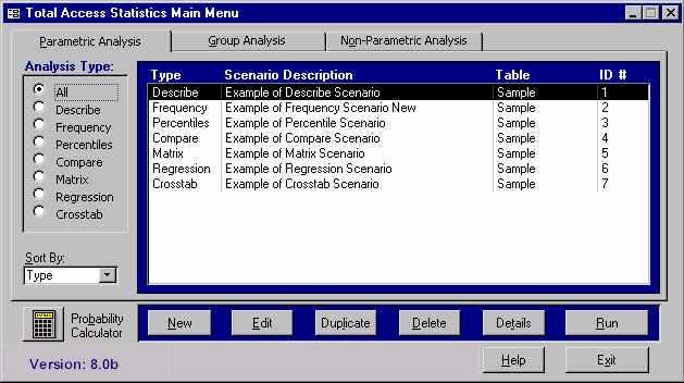 Total Access Statistics - Statistically Analyze Microsoft Access Data