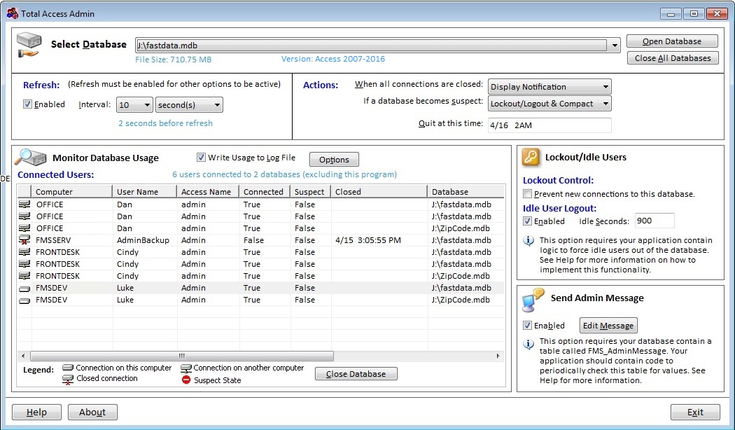 use ms access runtime 2010